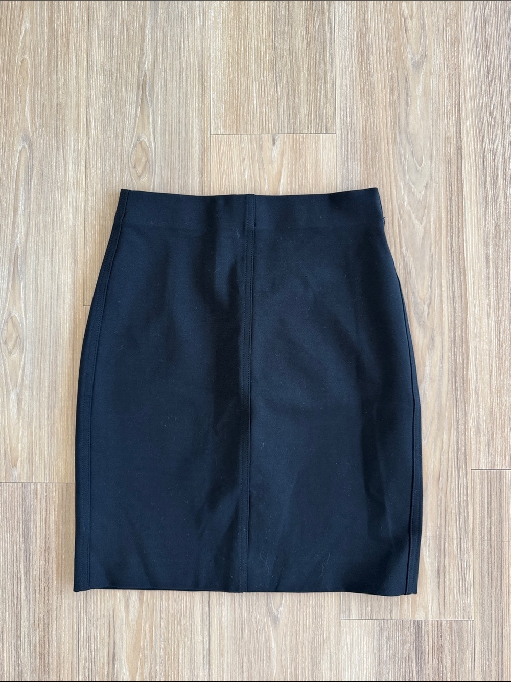 H&M Women’s Black High Waisted Pencil Midi Skirt